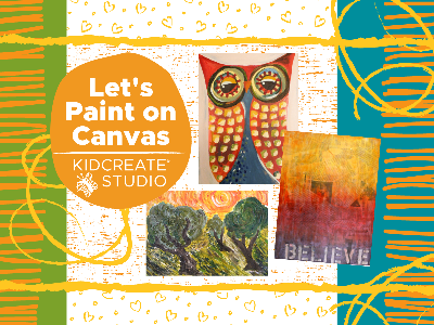 Let's Paint on Canvas Mini Camp (5-12 Years)